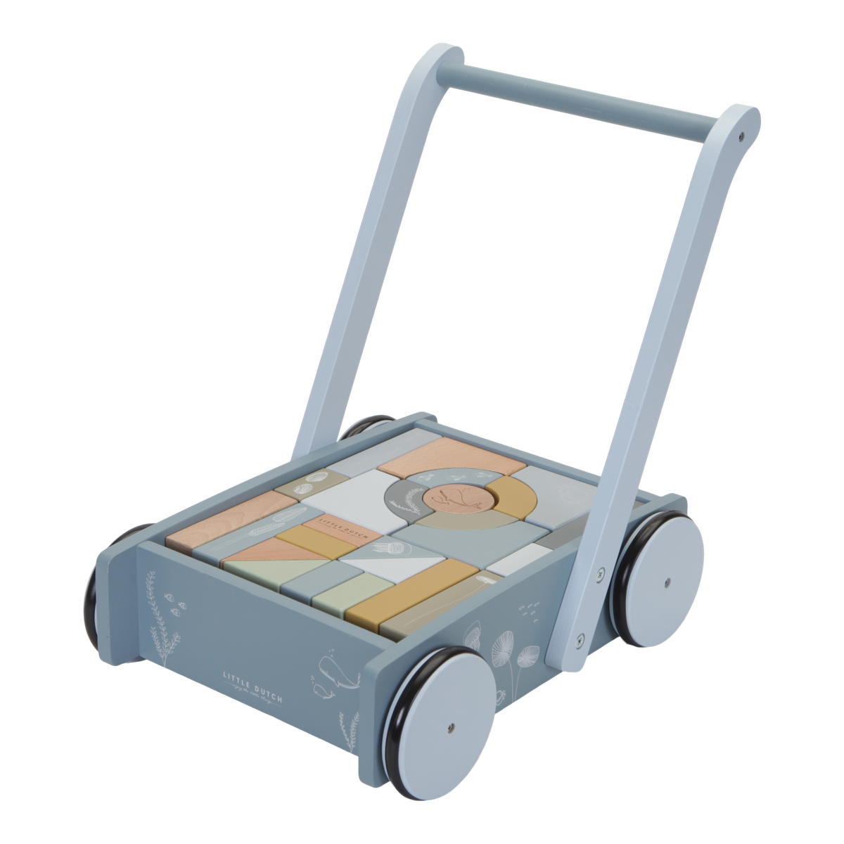 Little Dutch – Block Trolley Ocean (LD7021) – Gratis frakt v:8616555 Little Dutch – Block Trolley Ocean (LD7021) – Gratis frakt v:8616555