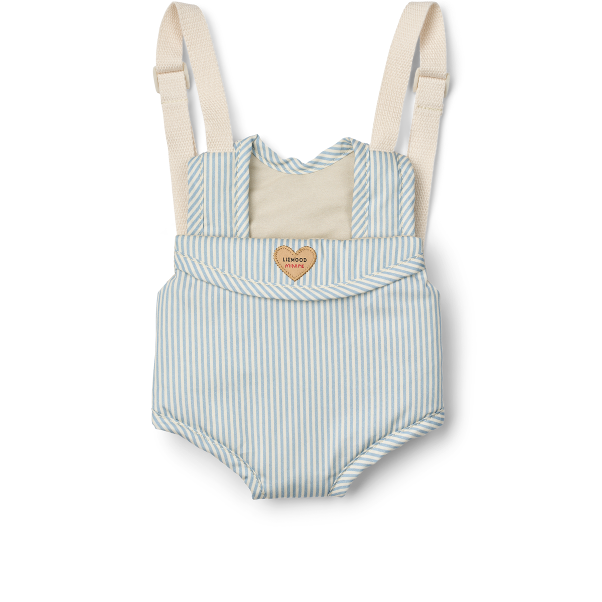 – Eleanor Doll Carrier, Y/D stripe Beach blue / creme de la creme (LW21084-2960) v:5619988
