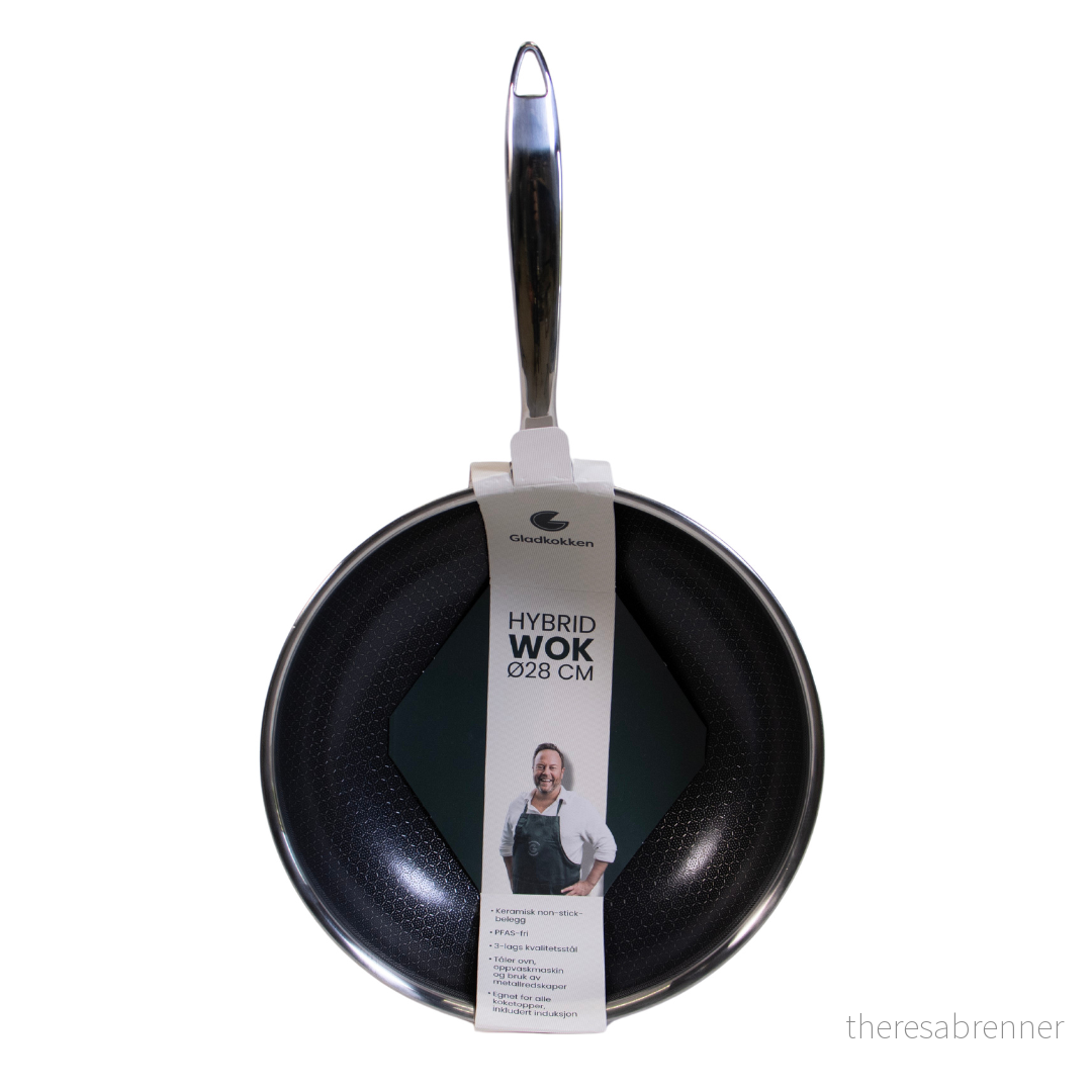 Gladkokken - Hybrid Wok - 28 cm - Gratis frakt v:5134677