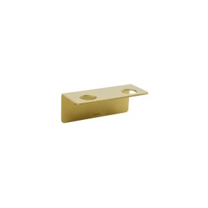 – Bottle holder with 2 holes – Brushed brass finish v:8480104