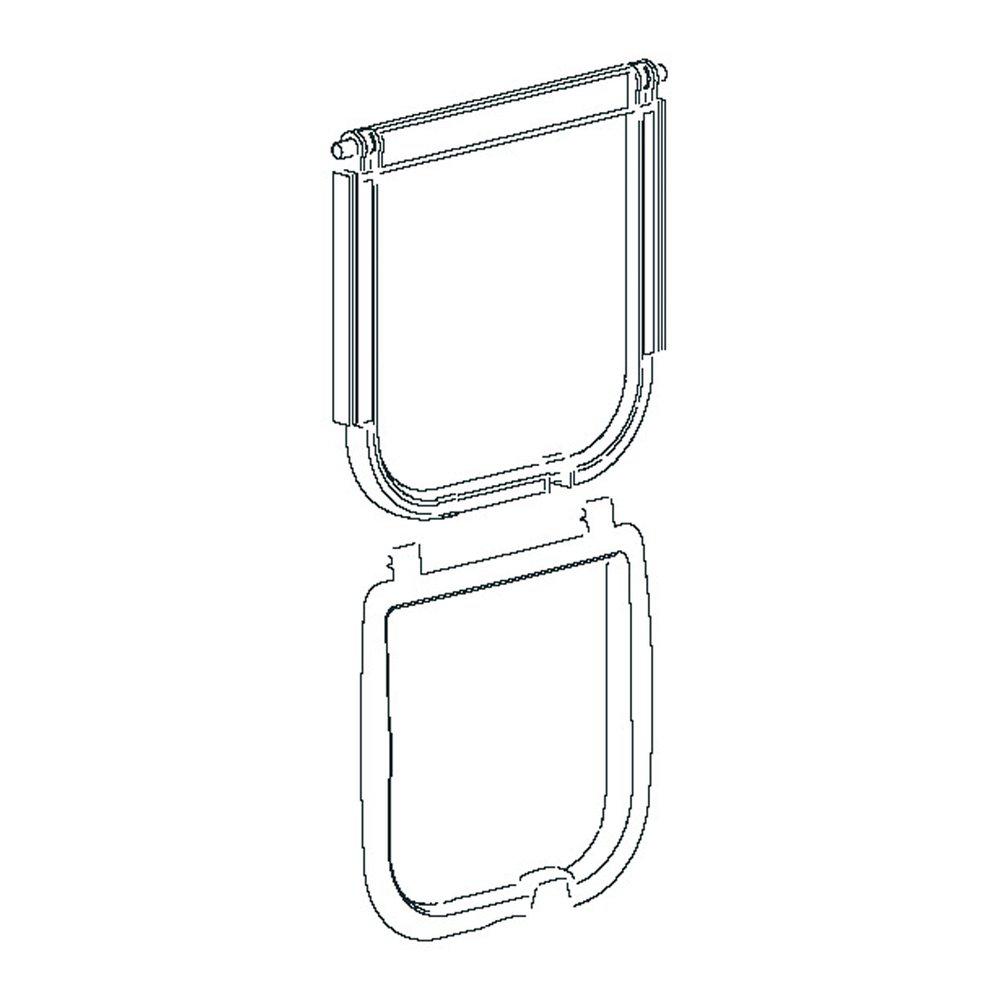 Ferplast – replacement door for Swing 5 & 7 & Microchip v:5590460