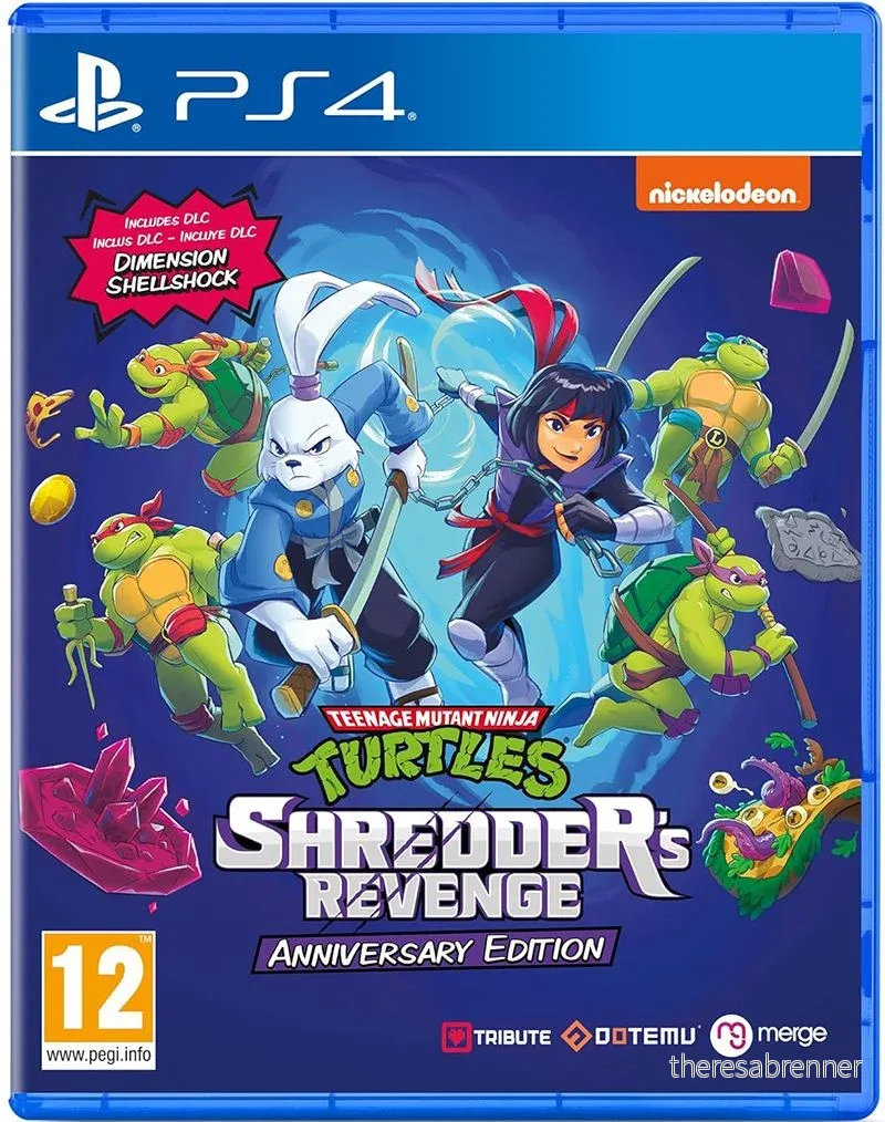 Teenage Mutant Ninja Turtles: Shredder's Revenge (Anniversary Edition) - PlayStation 4 - Engelsk - Anniversary Edition v:8724231