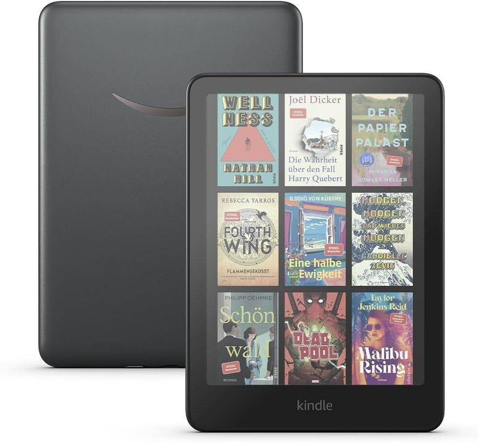 Amazon - Kindle Colorsoft Signature Edition 32 GB - 7" - Metallic black - Gratis frakt v:6512822