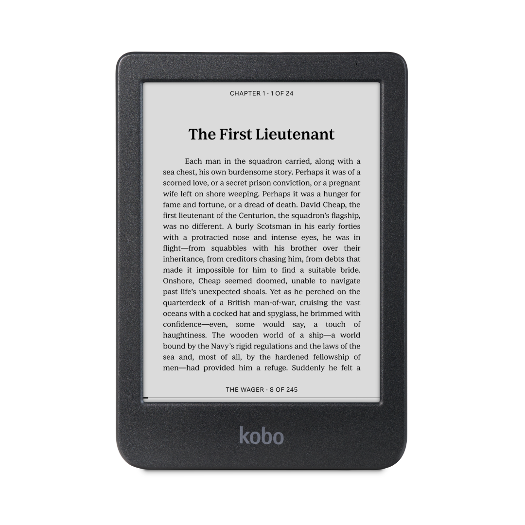Kobo - Clara BW E-Reader – Black - Gratis frakt v:4916801