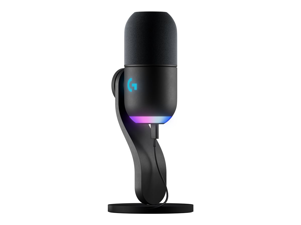Logitech - Yeti GX Dynamic RGB Gaming Mic with LIGHTSYNC, Black - Gratis frakt v:5376810