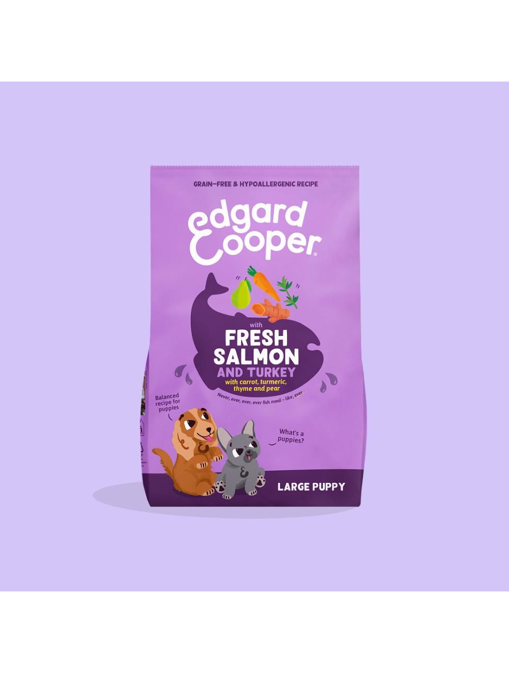Edgard Cooper - Fresh Puppy Salmon & Turkey - 12kg - Gratis frakt v:4651431