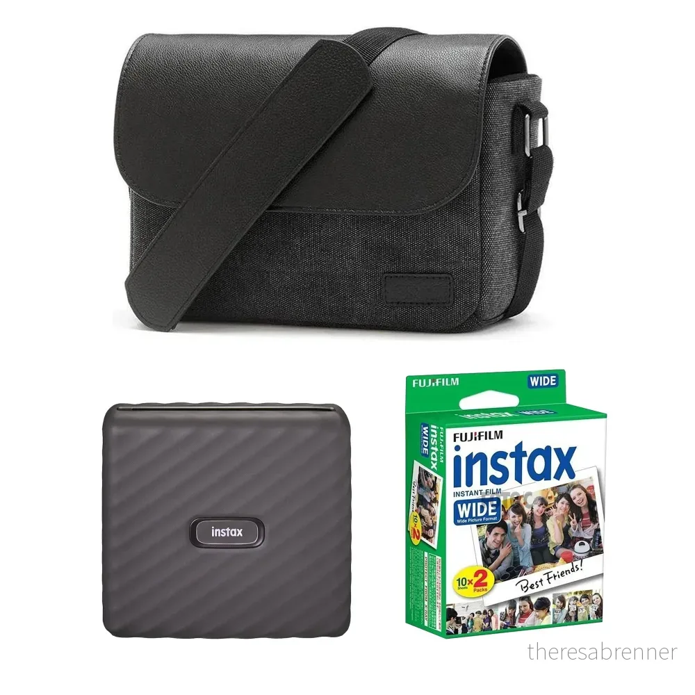 Fuji – Instax Link Wide – Smartphone Printer Bundle – Gratis frakt v:5085302