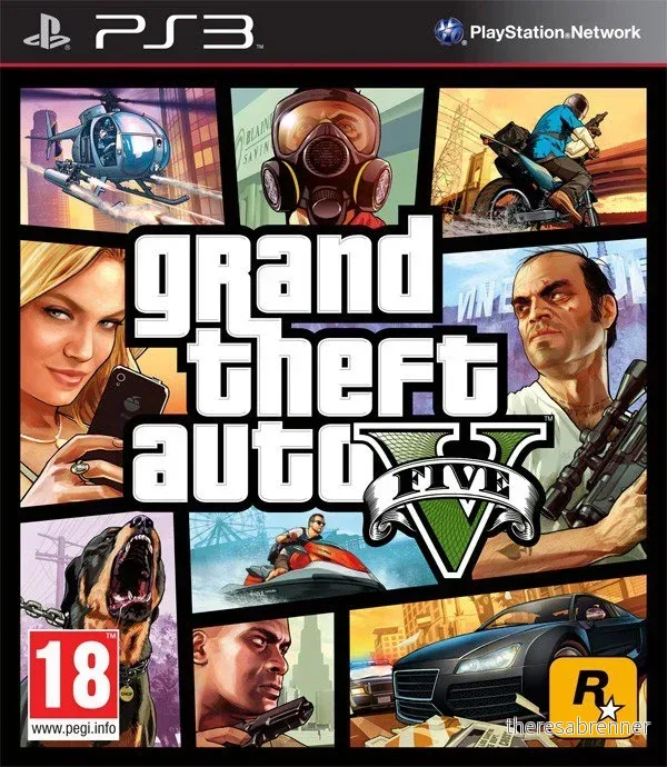 Grand Theft Auto V (GTA 5) - Gratis frakt v:9552125