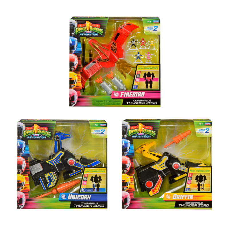 Power Rangers - Combinable Thunderzord Assortment (PWR68600CO) v:7065724