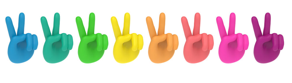 Winkee - Drinks Markers - Peace - Set of 8 v:2995560