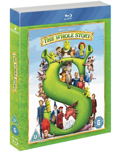 Shrek 1-4 Box (4 disc)(Blu-Ray) - Blu-Ray - Complete Edition v:6990187