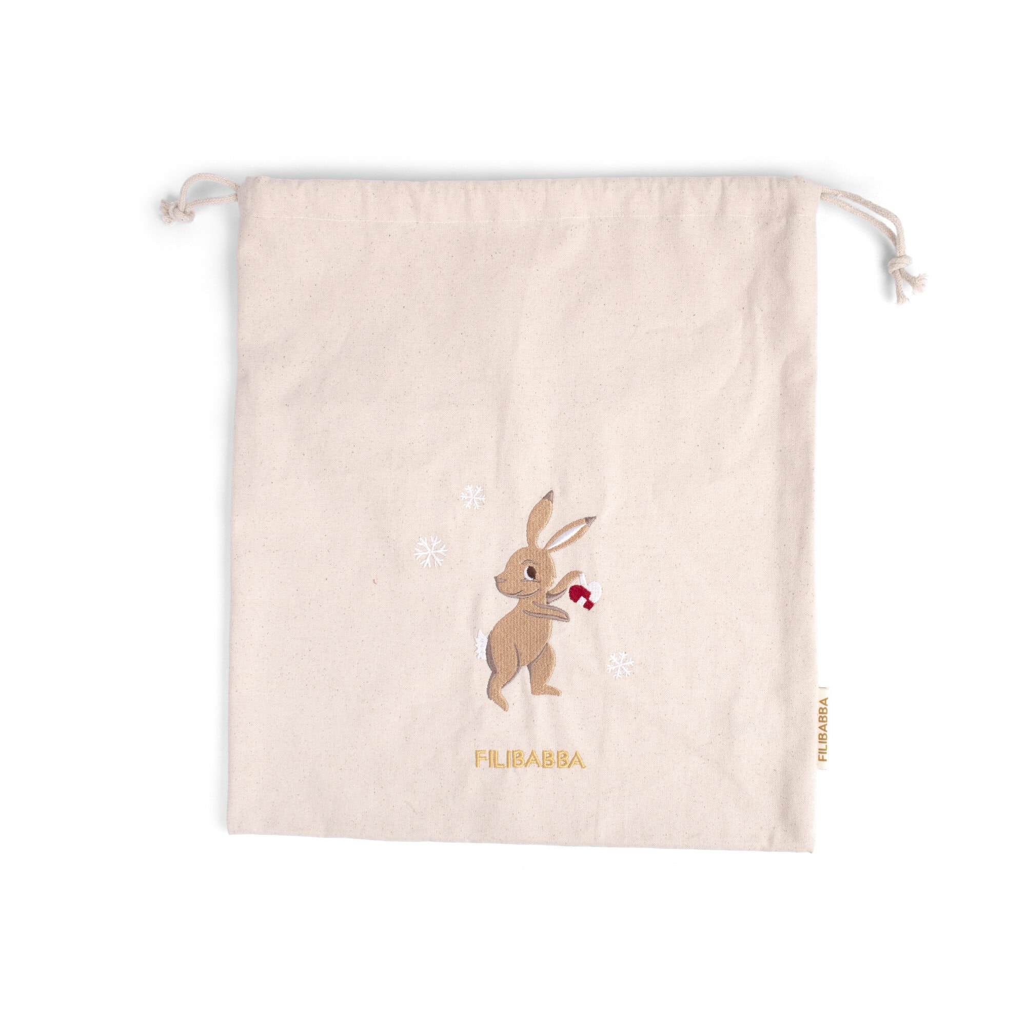 Filibabba – Embroidered gift bag – Beige – 36-96 M (FI-03789) v:2996901