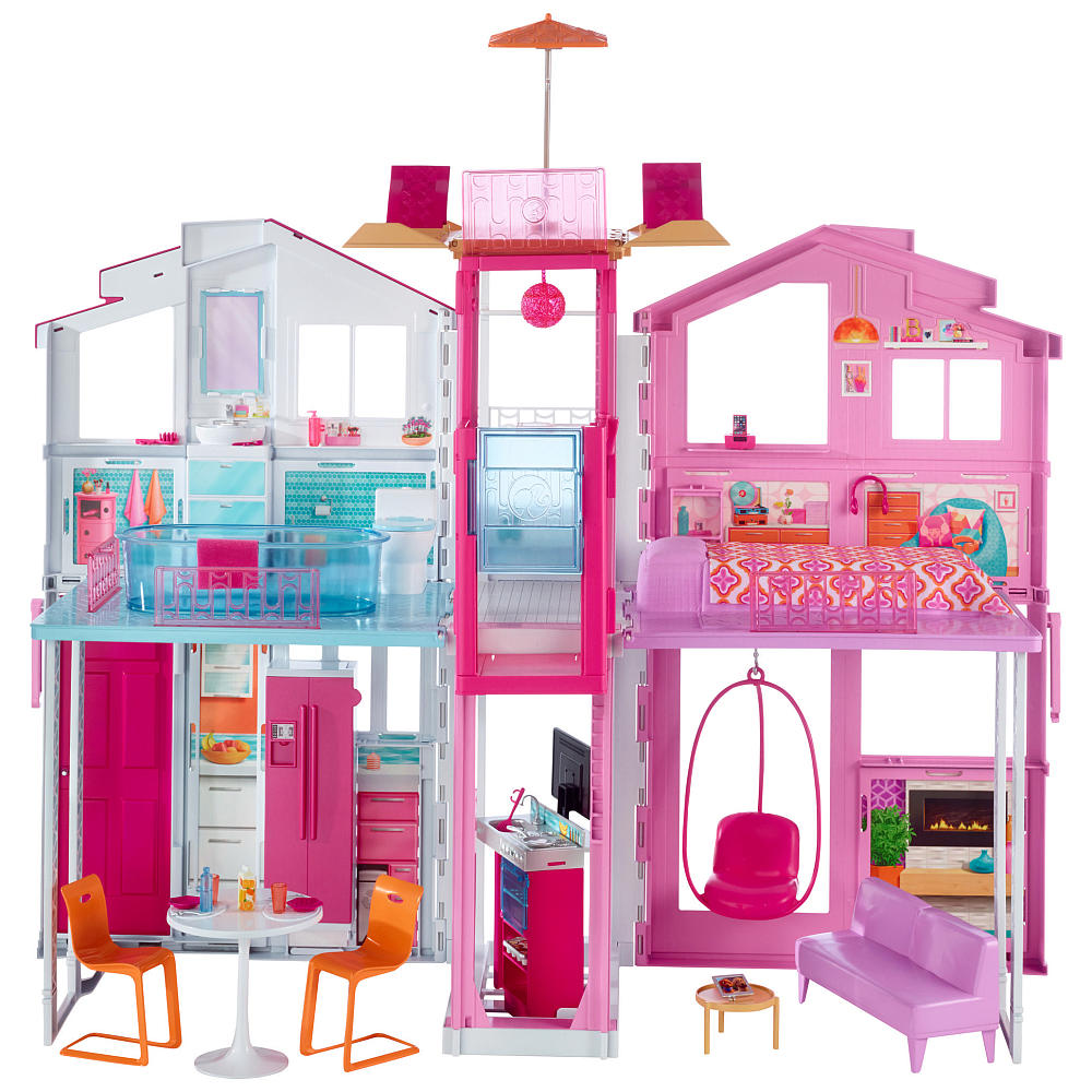 Barbie – Malibu Town House (DLY32) – Gratis frakt v:9970540 Barbie – Malibu Town House (DLY32) – Gratis frakt v:9970540