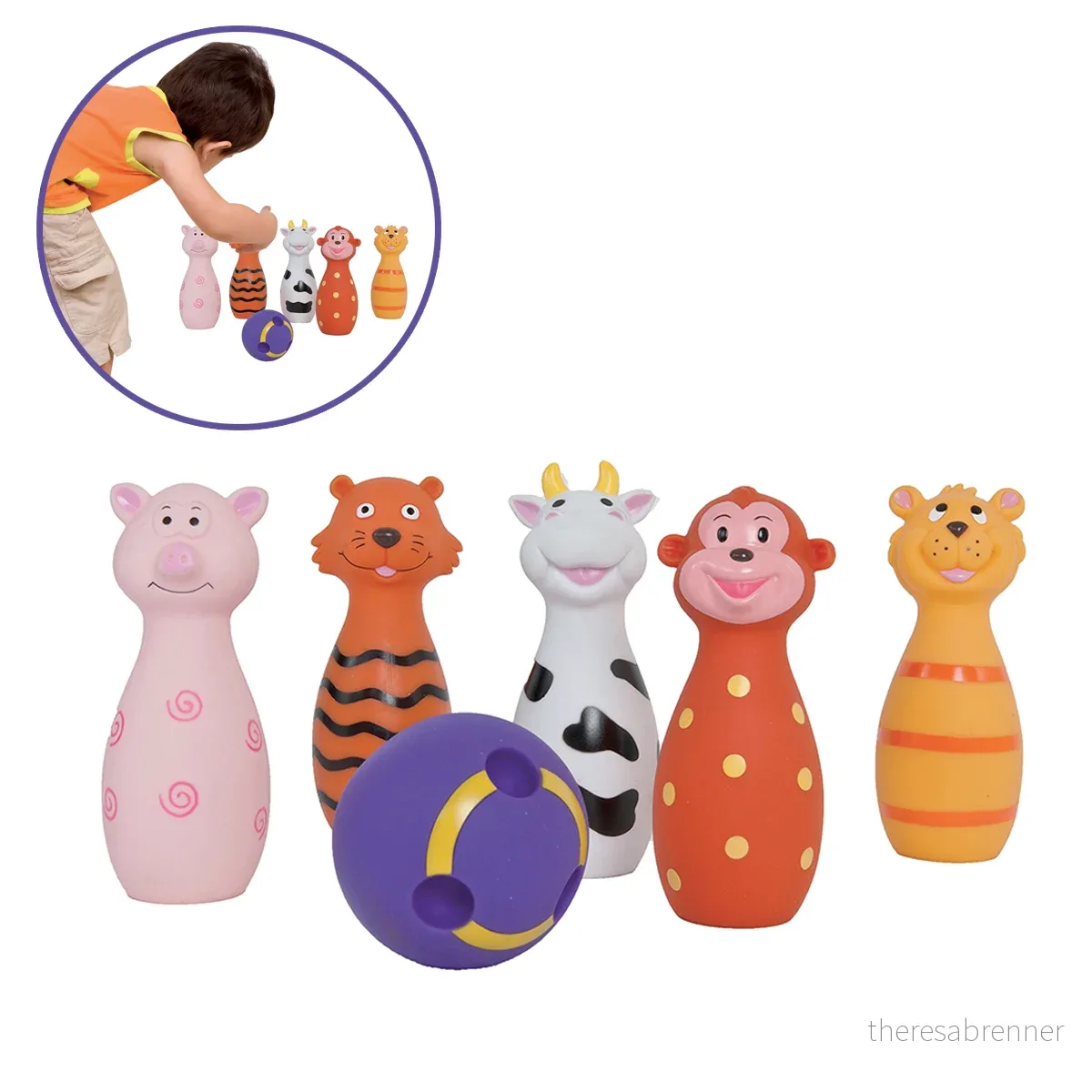 Ludi – Baby bowling, Animals (3455) v:7029841 Ludi – Baby bowling, Animals (3455) v:7029841