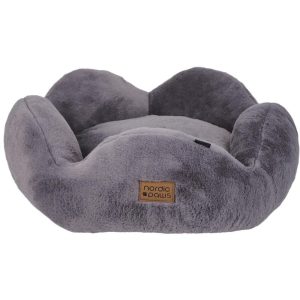 Nordic paws – Flora Plush Dog Bed – Grey – S v:5533973 Nordic paws – Flora Plush Dog Bed – Grey – S v:5533973