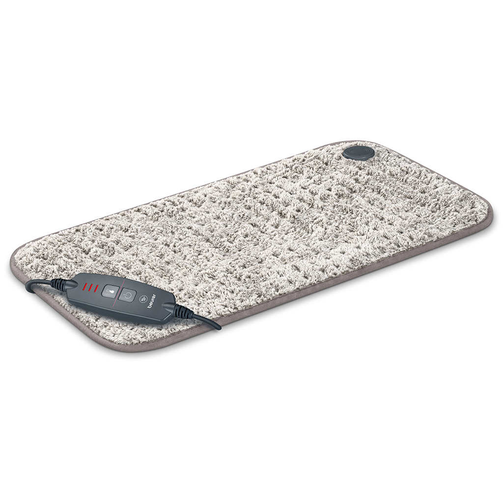 Beurer - HK126 Nordic XXL Heating Pad - Grey-Brown - XXL - Gratis frakt v:1624492