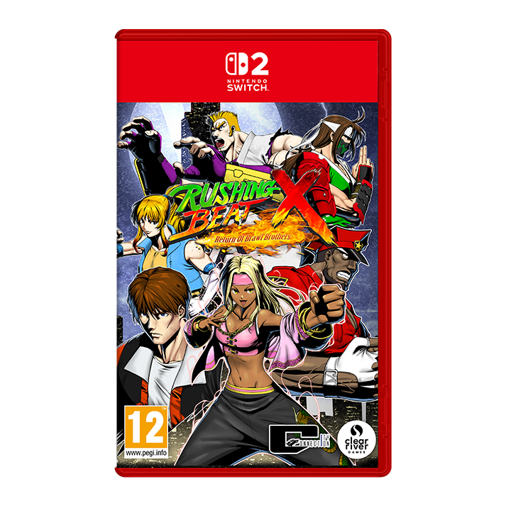 Rushing Beat: X Return of the Brawl Brothers - Nintendo Switch 2 - Engelsk - Standard - Gratis frakt v:5723872