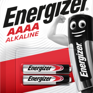 Energizer – Alkaline AAAA 2 Pack Battery v:6466975