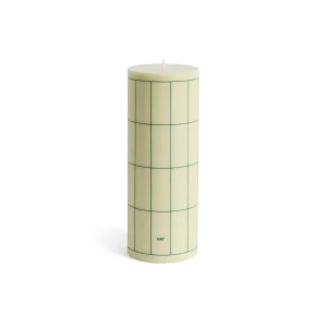 HAY – Column Lys Large – H25 cm – Lysegrønn & Mørkegrønt Rutemønster – Light Green & Dark Green Grid Check – Gratis frakt v:8025323 HAY – Column Lys Large – H25 cm – Lysegrønn & Mørkegrønt Rutemønster – Light Green & Dark Green Grid Check – Gratis frakt v:8025323