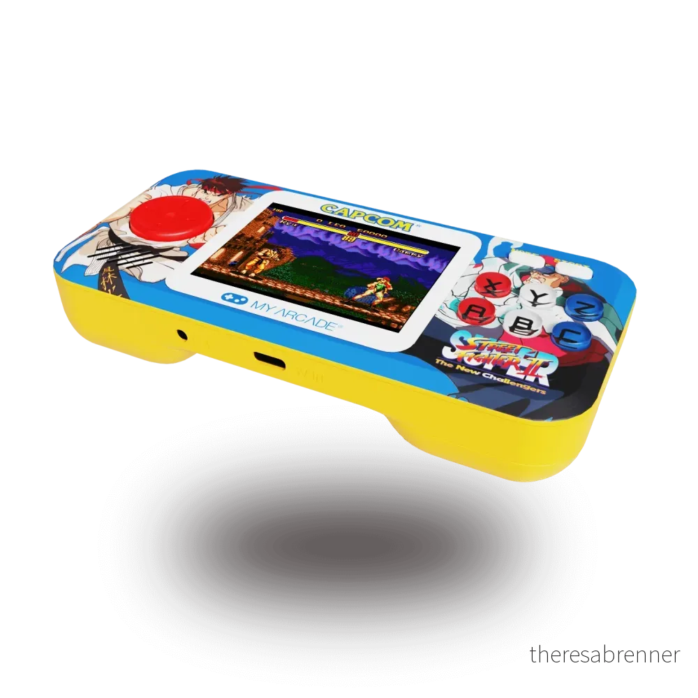 MY ARCADE - SUPER STREET FIGHTER II POCKET PLAYER PRO - Gratis frakt v:3564349