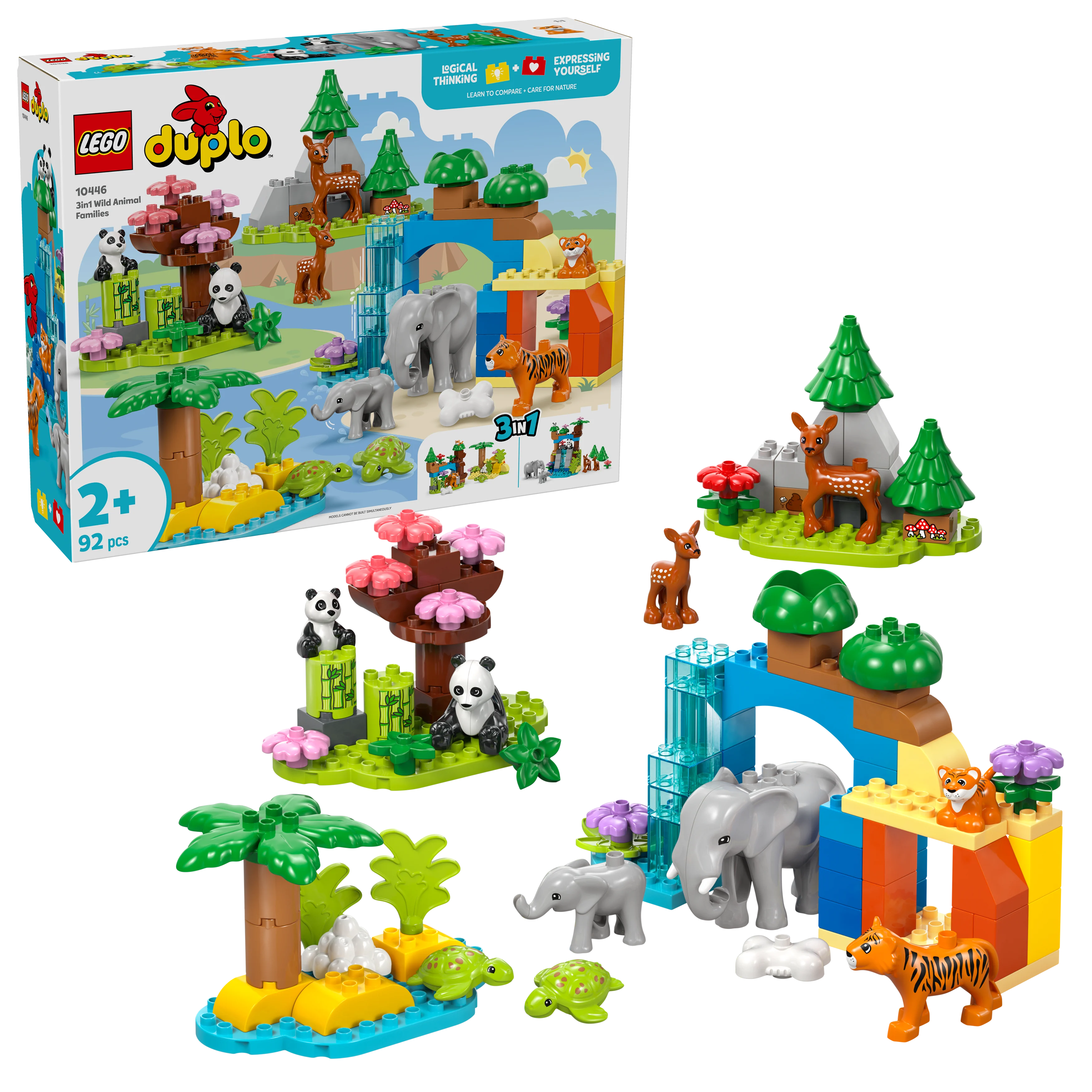 LEGO – DUPLO Town – 3-i-1 Villdyrfamilier (10446) – Gratis frakt v:8322418 LEGO – DUPLO Town – 3-i-1 Villdyrfamilier (10446) – Gratis frakt v:8322418