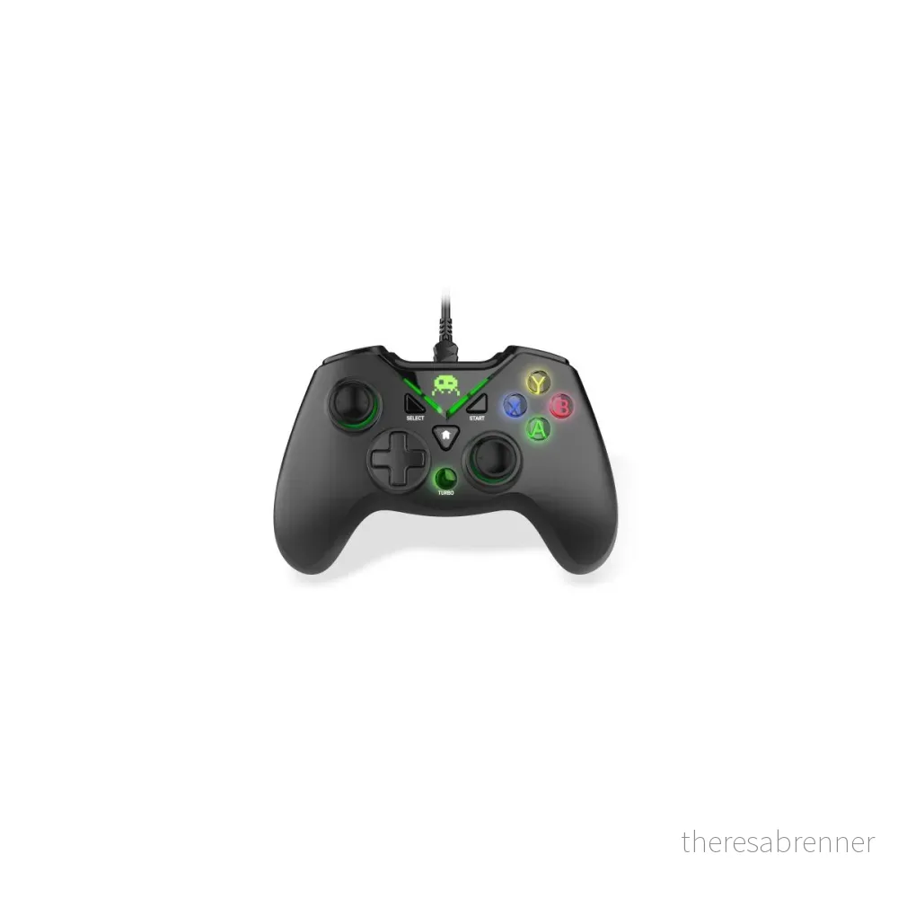 Freaks and Geeks – Black Wired Controller for PC with 3M Cable v:9781588 Freaks and Geeks – Black Wired Controller for PC with 3M Cable v:9781588
