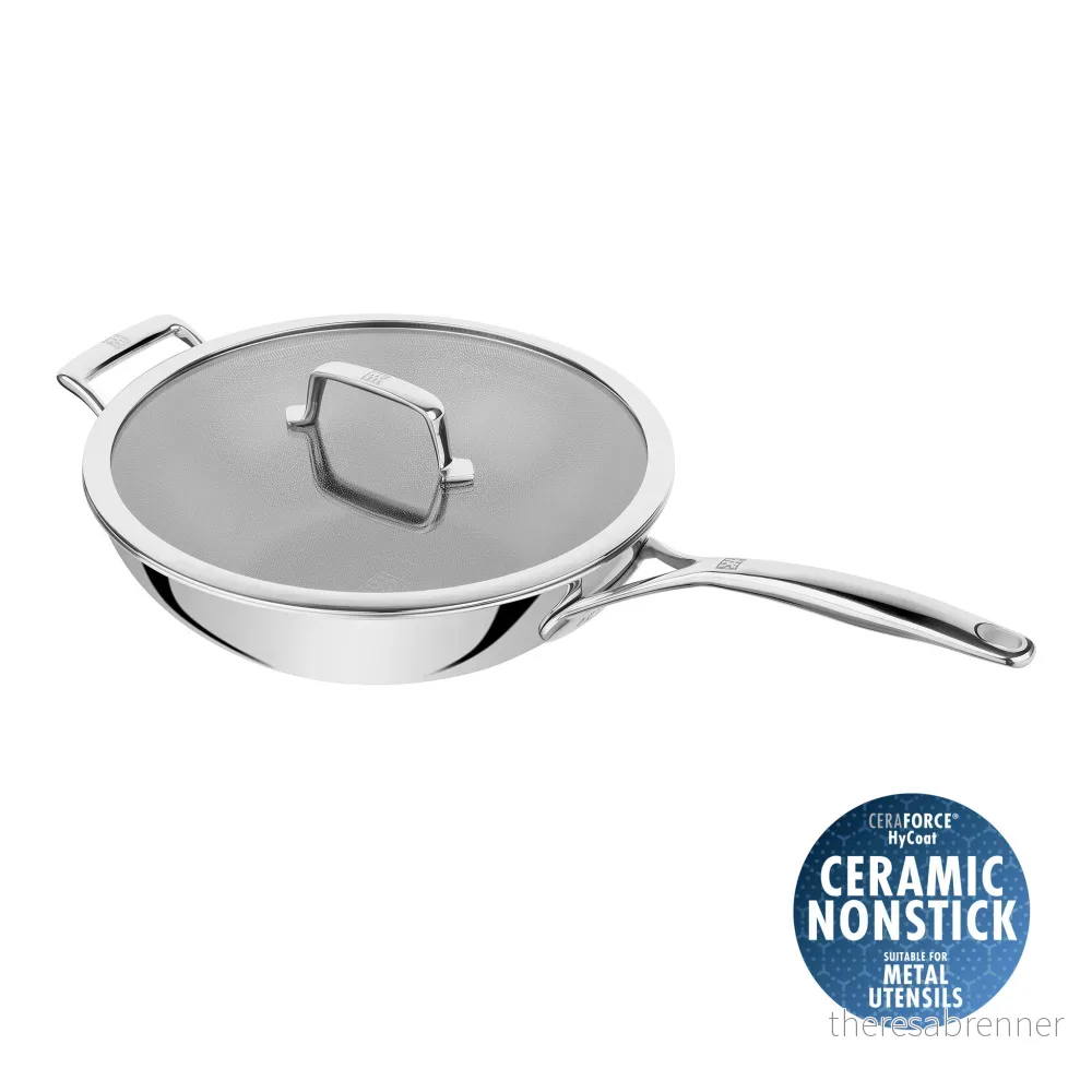 Zwilling - Peak Wok with Lid - 30 cm - Gratis frakt v:9283984