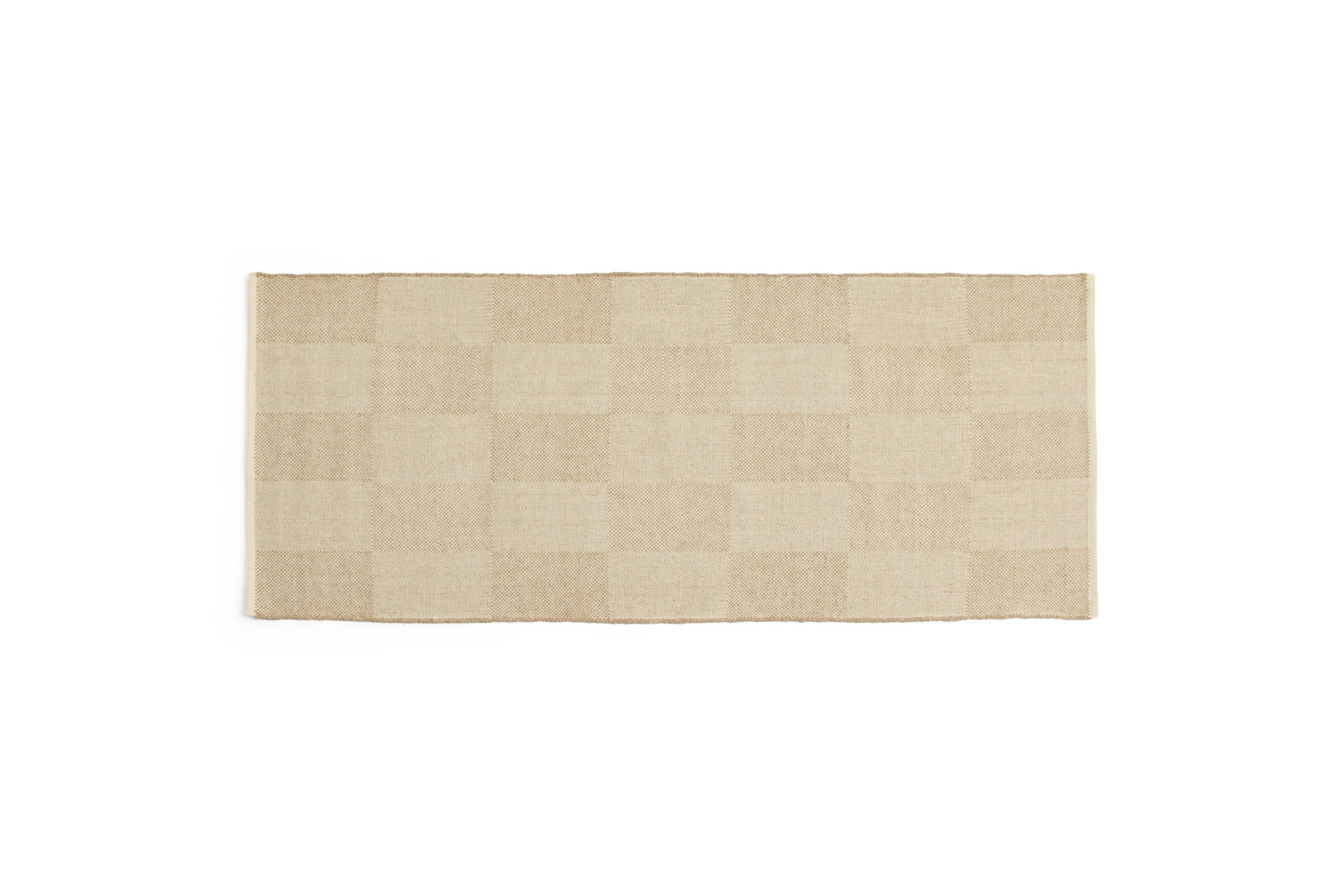 HAY - Check Teppe 80x200 cm (Sandfarget) - 80x200 - 80.0 - Gratis frakt v:3526994