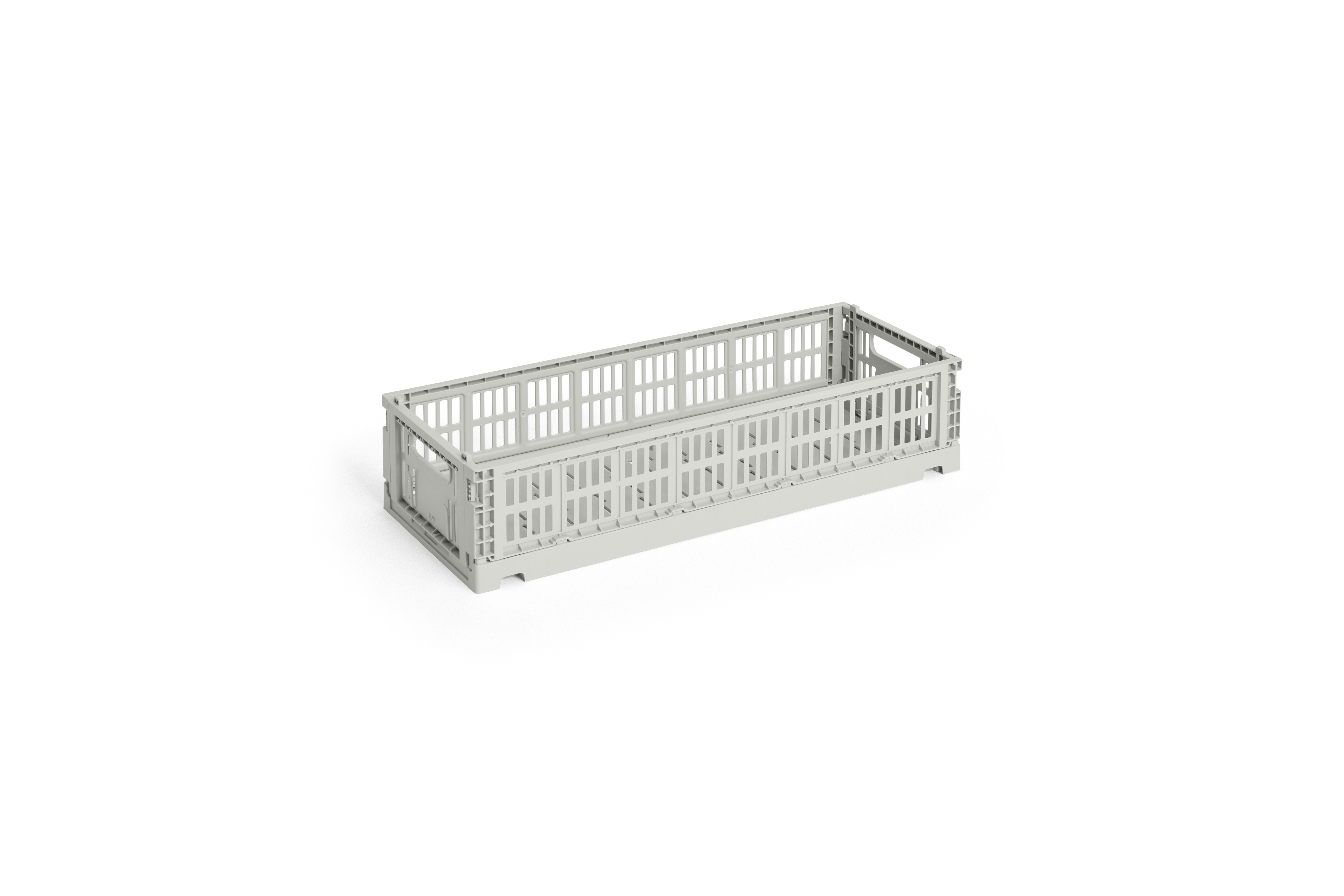 HAY - Colour Crate Mini Oblong Oppbevaringsboks (Grå) - Grey v:9265958