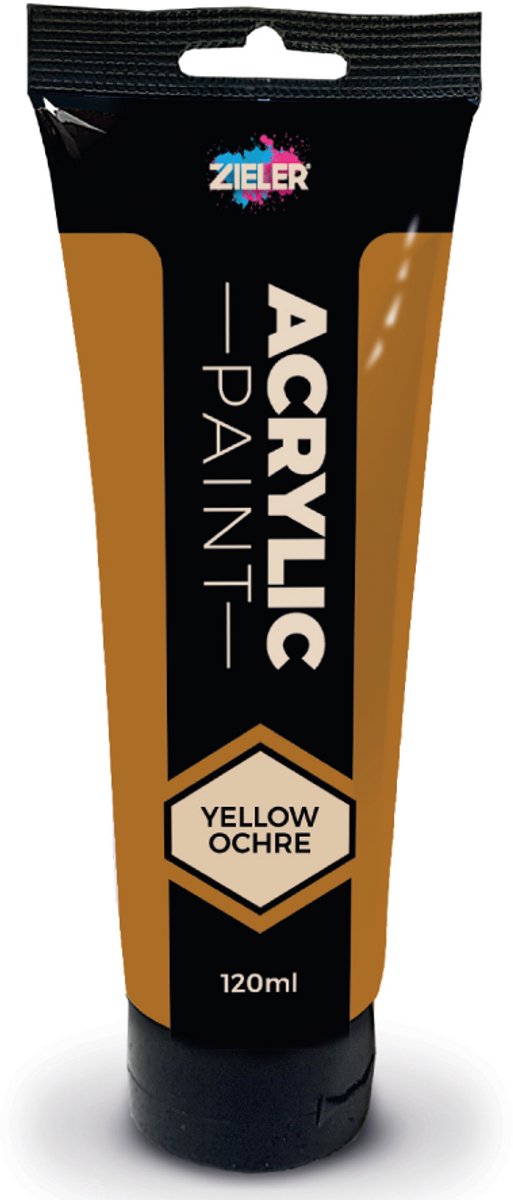 Zieler - Premium Acrylic - Yellow Ochre - 120ml (609299404) v:8544174
