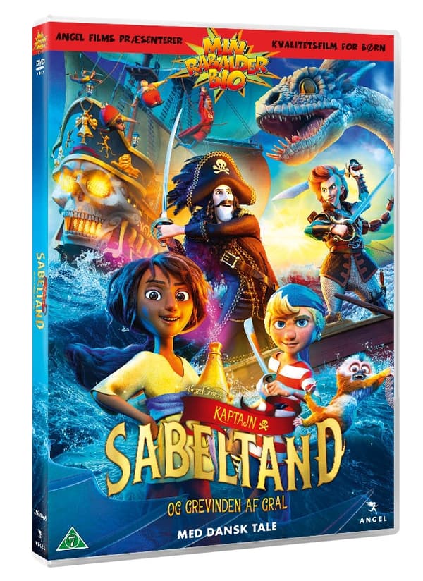 KAPTAJN SABELTAND - GREVINDEN AF GRAL - (DVD) v:9818668