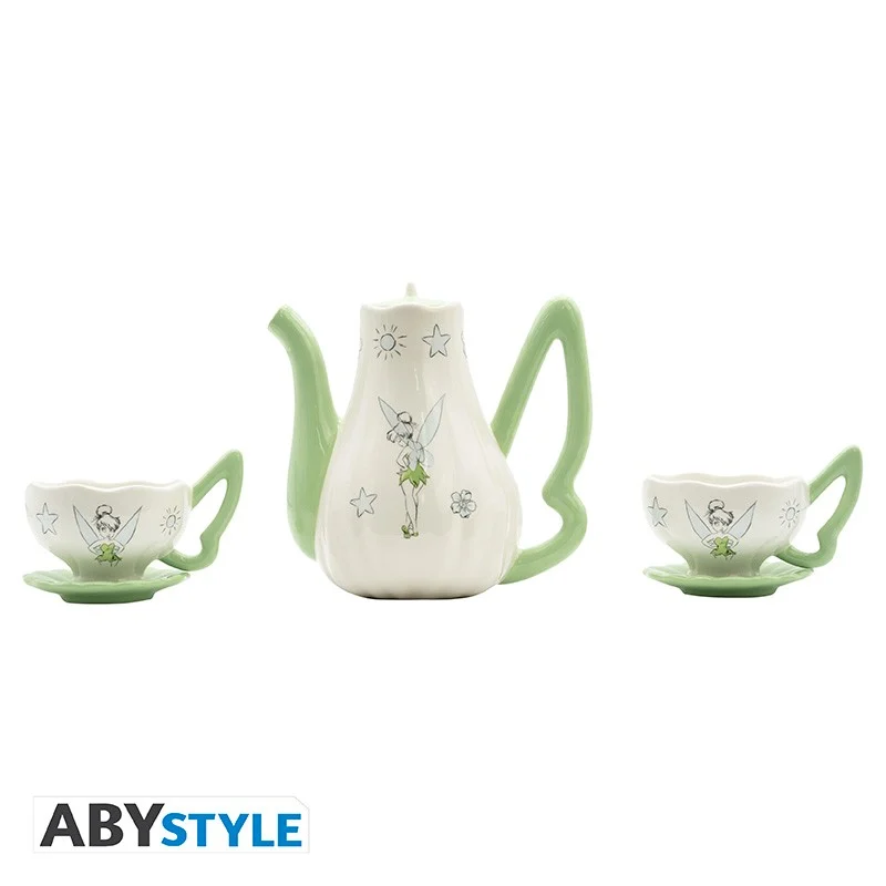 DISNEY - Teapot - with Tinkerbell cups set - Gratis frakt v:7036395