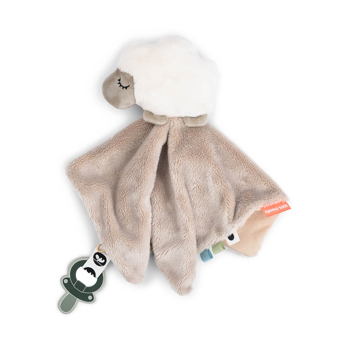 Done by Deer – Comfort Blanket – Sheepy Sand – 27.5 x 27.5 cm v:2242101 Done by Deer – Comfort Blanket – Sheepy Sand – 27.5 x 27.5 cm v:2242101
