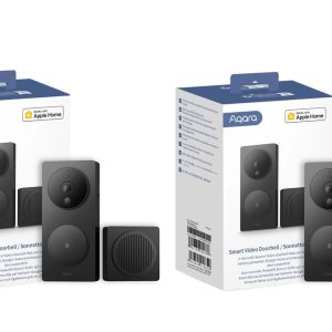 Aqara – Smart Video Doorbell G4 – 2 pcs Bundle – Gratis frakt v:2679473 Aqara – Smart Video Doorbell G4 – 2 pcs Bundle – Gratis frakt v:2679473