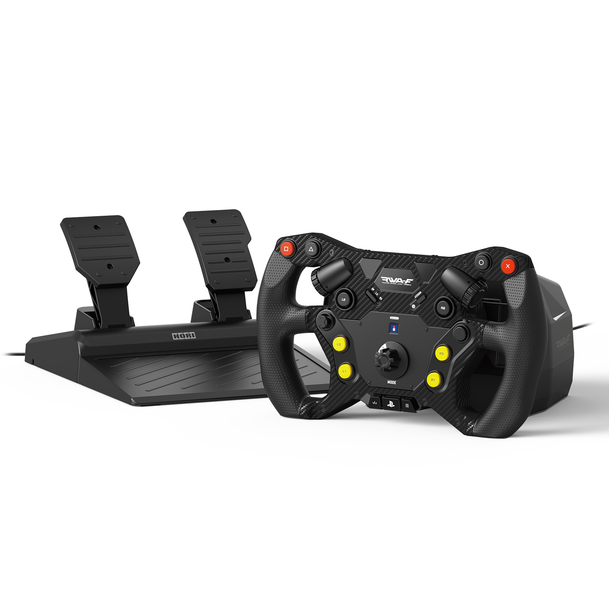 HORI - Racing Wheel APEX FORMULA for PlayStation®5, PlayStation®4, Windows PC - Black - Gratis frakt v:1627086