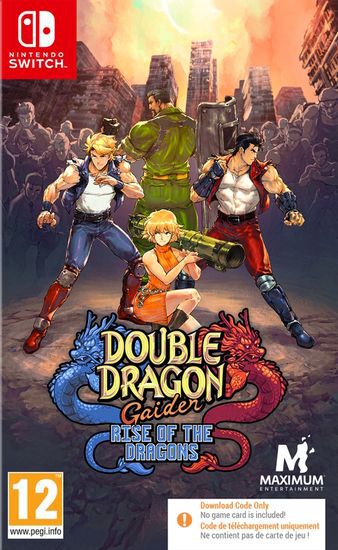 Double Dragon Gaiden: Rise of the Dragons - Nintendo Switch - Engelsk - Code in a Box v:4211960