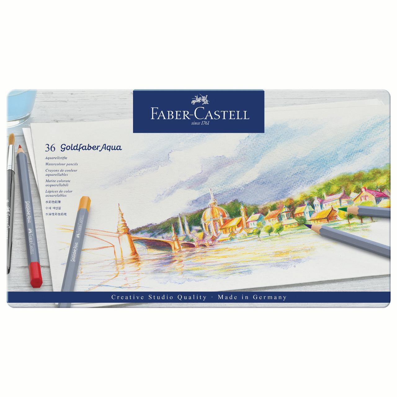 Faber-Castell – Goldfaber akvarel tin, 36 pc (114636) v:6473923 Faber-Castell – Goldfaber akvarel tin, 36 pc (114636) v:6473923