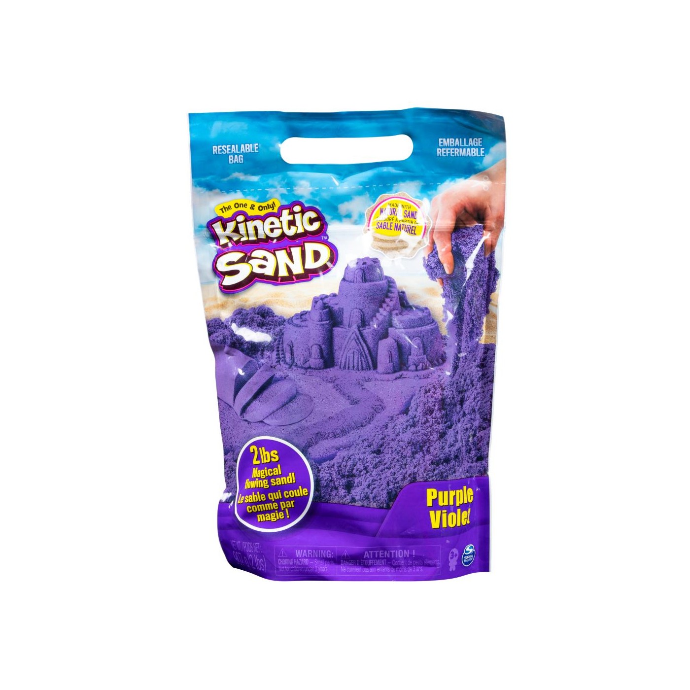 Kinetic Sand – Colour Bag 900g – Purple (20106426) v:4384558