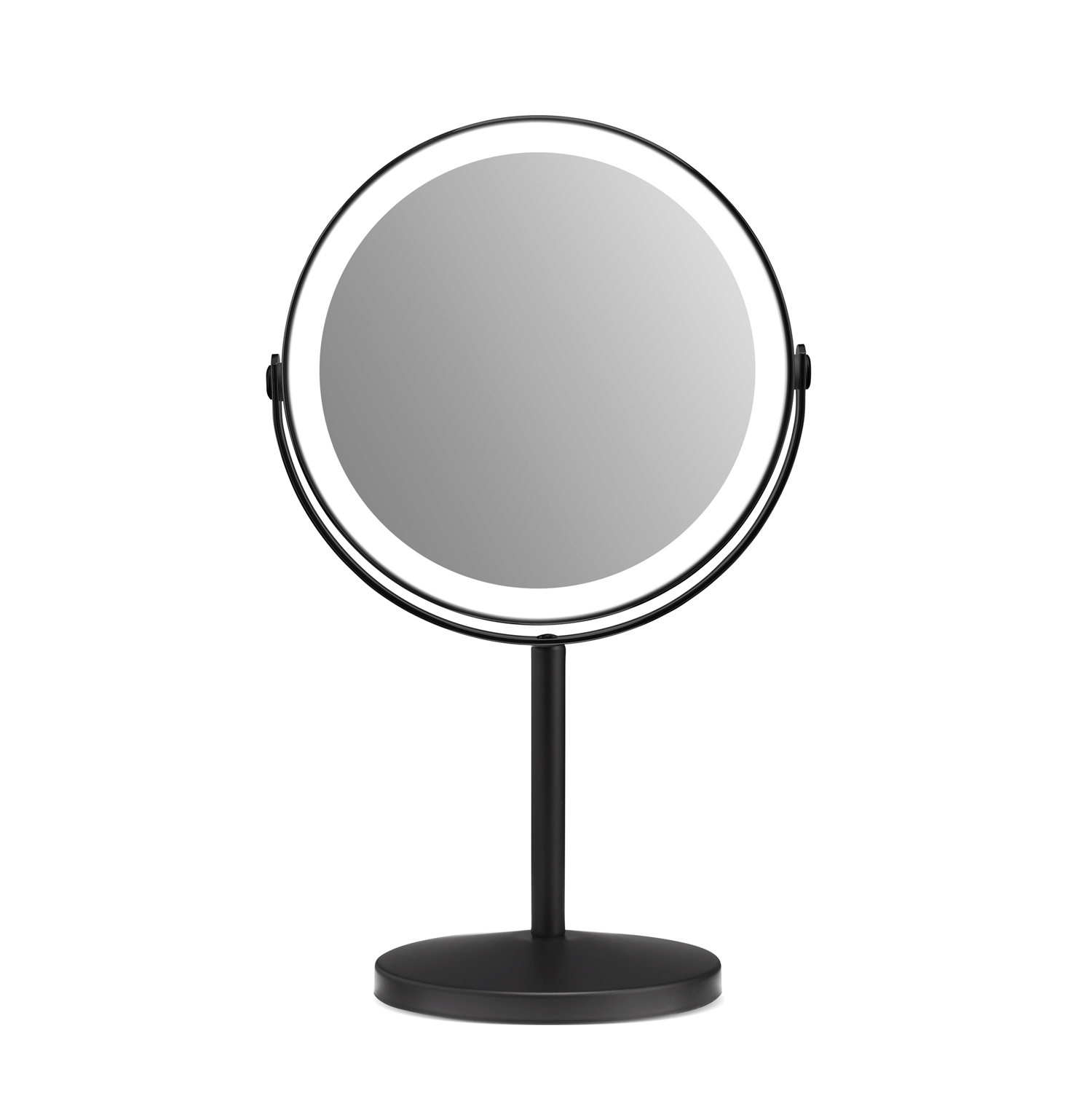 Gillian Jones – Oppladbart LED-bordspeil med 10x forstørrelse og USB-C – Matt svart – W21.5 x H35 x D13.5 cm v:5487282 Gillian Jones – Oppladbart LED-bordspeil med 10x forstørrelse og USB-C – Matt svart – W21.5 x H35 x D13.5 cm v:5487282