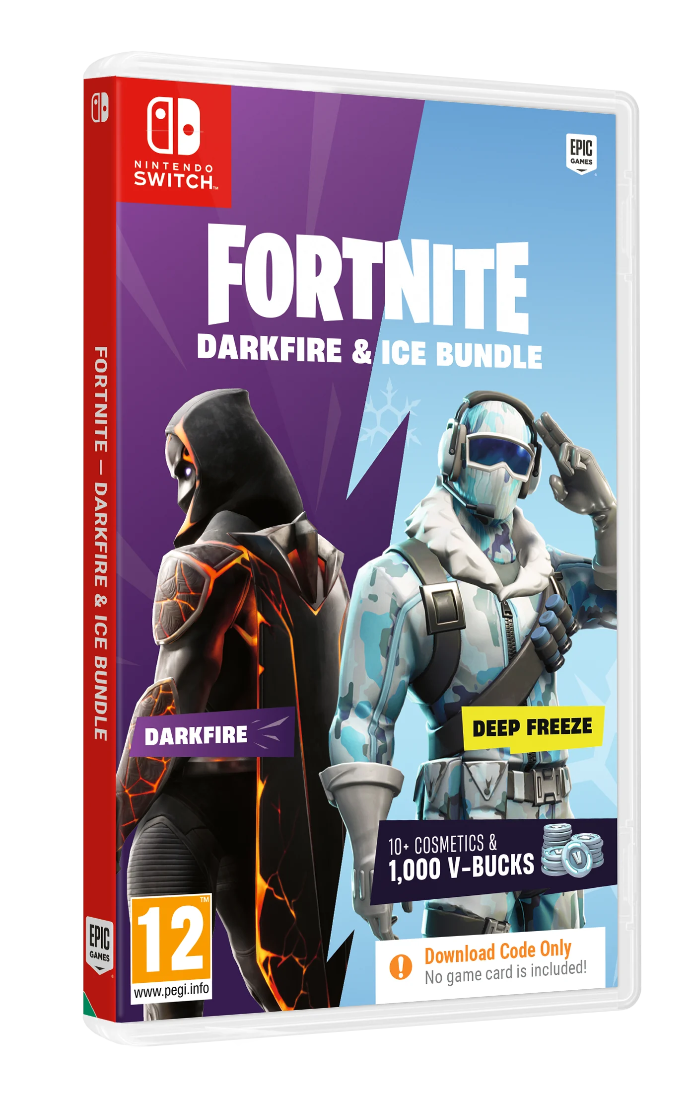 Fortnite Darkfire and Ice Bundle (Code in a Box) - Nintendo Switch - Engelsk - Code in a Box v:5161981