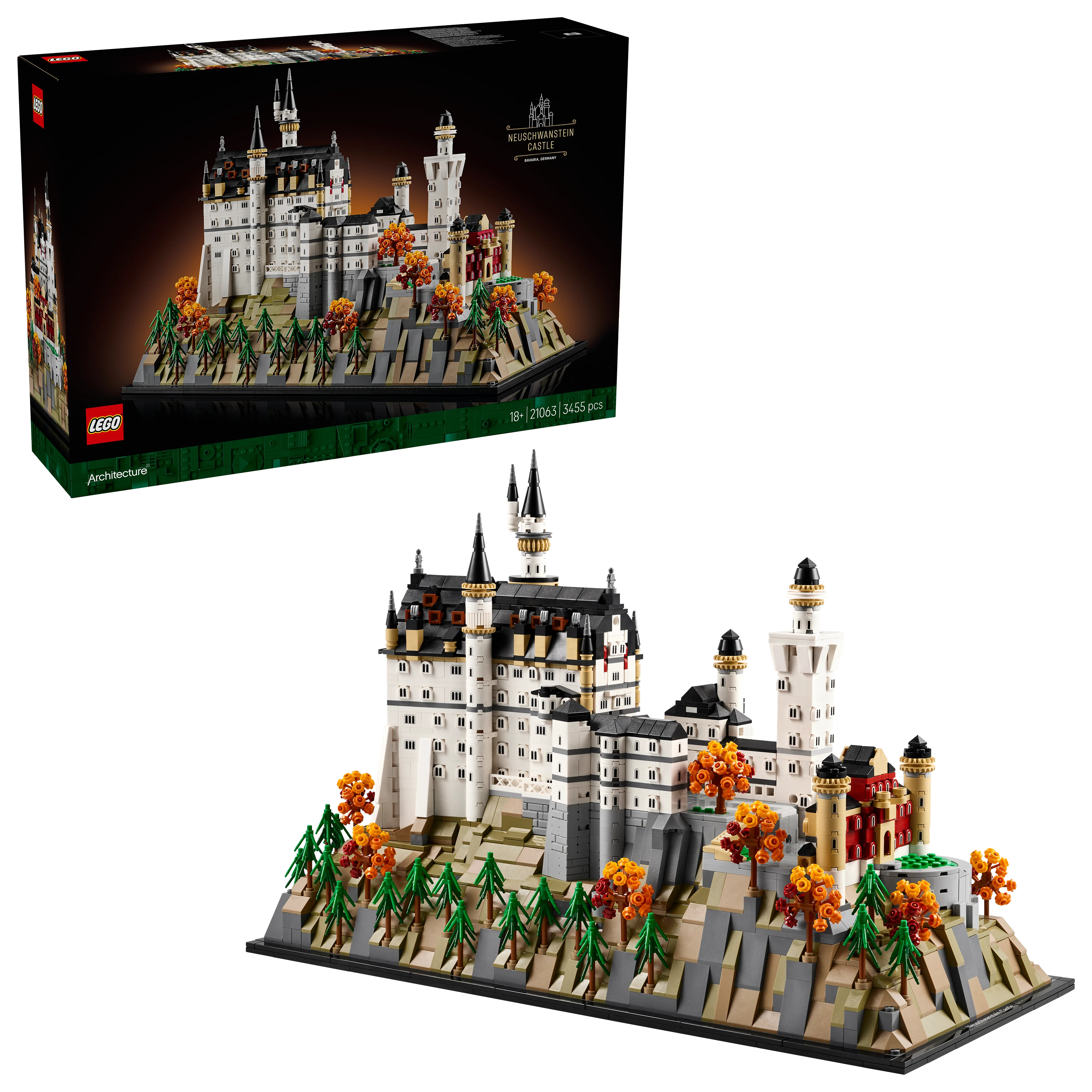 LEGO - Architecture - Neuschwanstein slott (21063) - Gratis frakt v:4873669