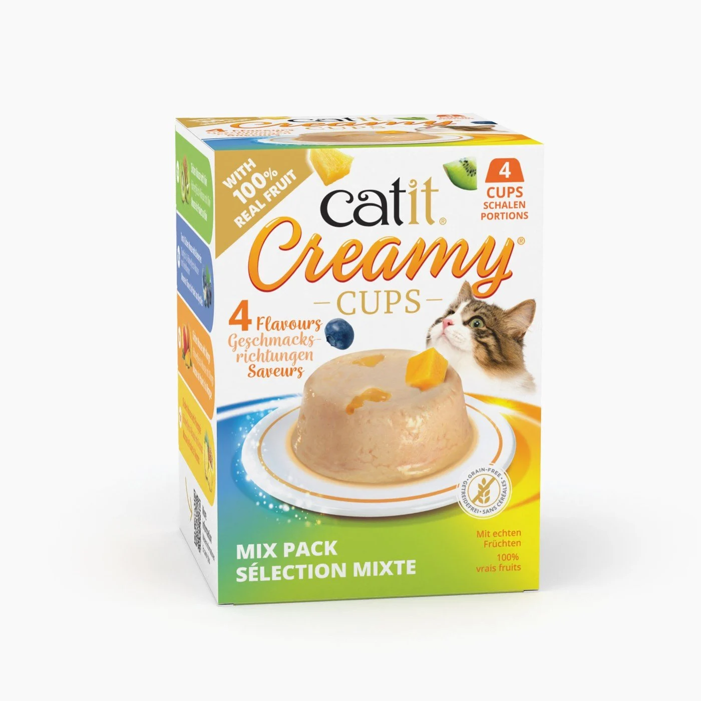 Catit – 6x Creamy Cups Mousse Mix Pack – 4x25g v:8361220 Catit – 6x Creamy Cups Mousse Mix Pack – 4x25g v:8361220