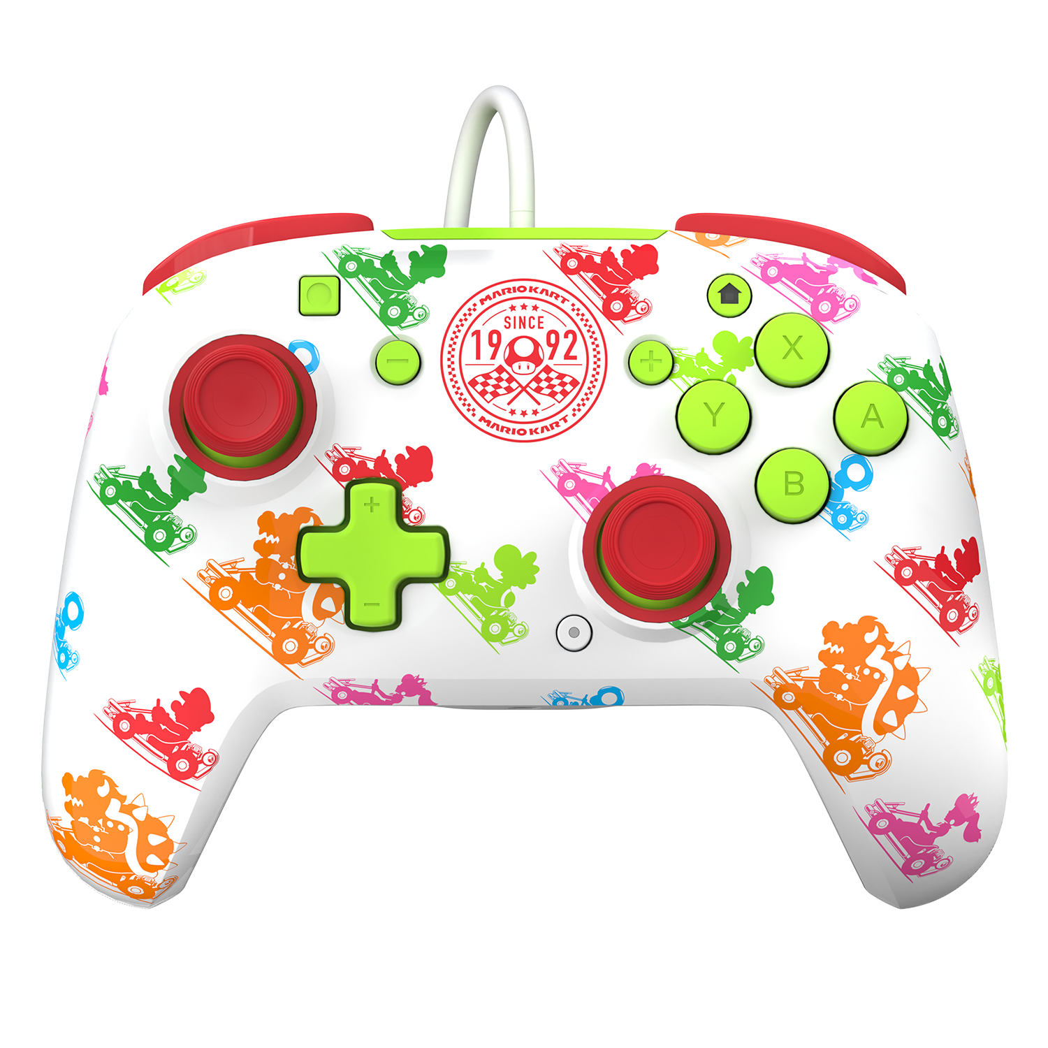 PDP Rematch Wired controller - Mario Kart - Nintendo Switch - Mario Kart - Engelsk - Standard v:2874137