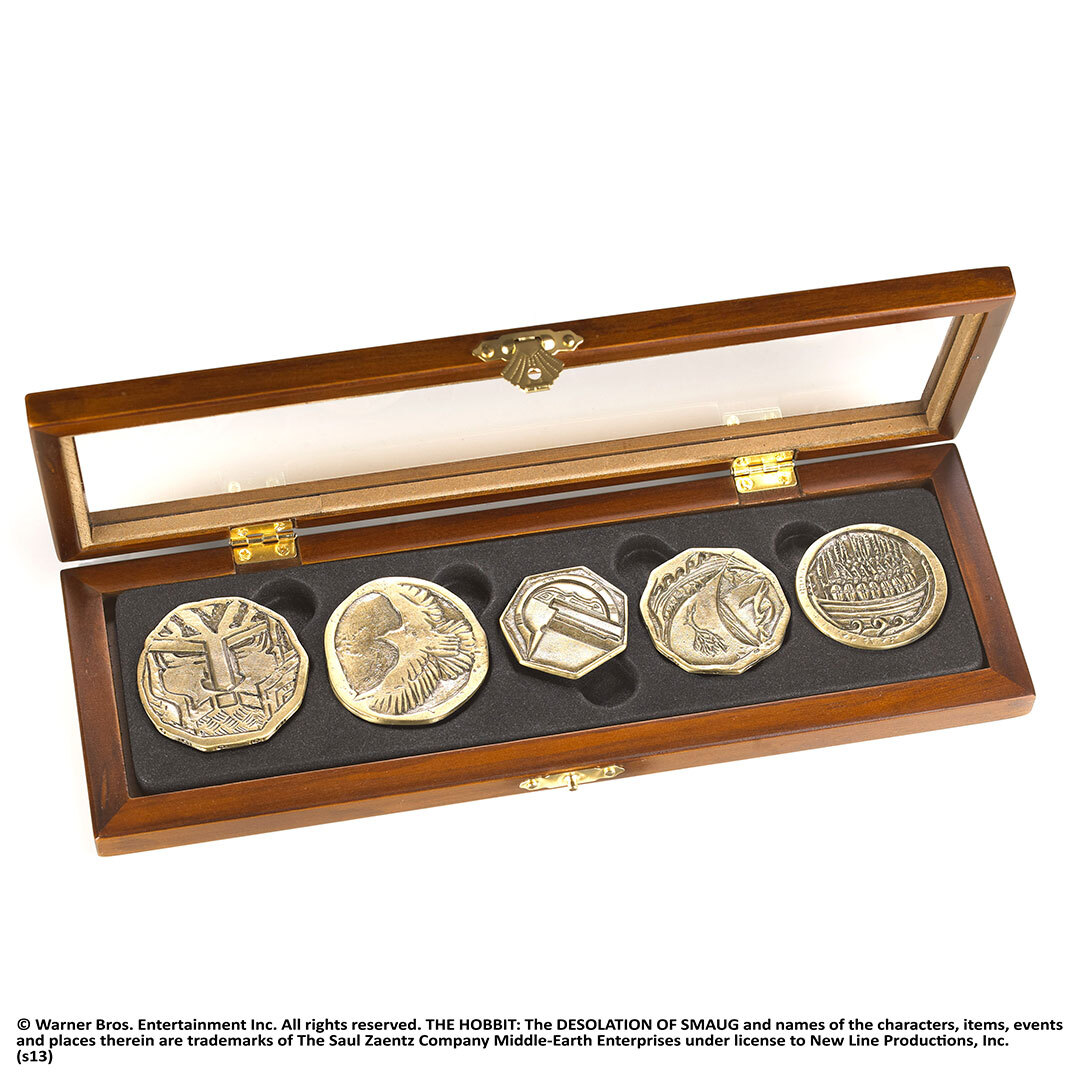 Noble Collection – The Lord Of The Rings – Dwarven Treasure Coin Set v:4825310