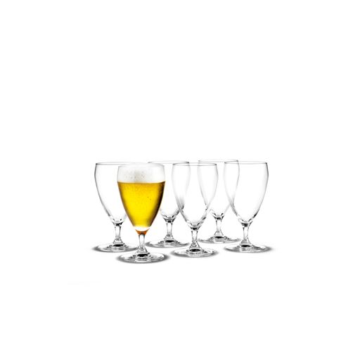 Holmegaard – Perfection Ølglass – 44 cl – Sett med 6 – 44.0 – Clear – Gratis frakt v:8833751