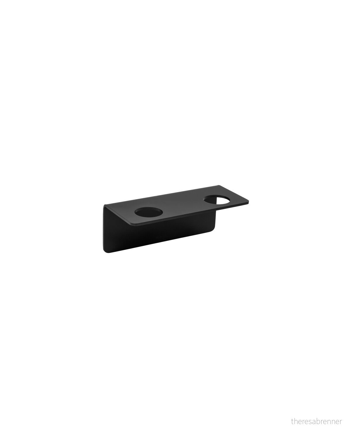 - Bottle holder with 2 holes - Black v:9589804