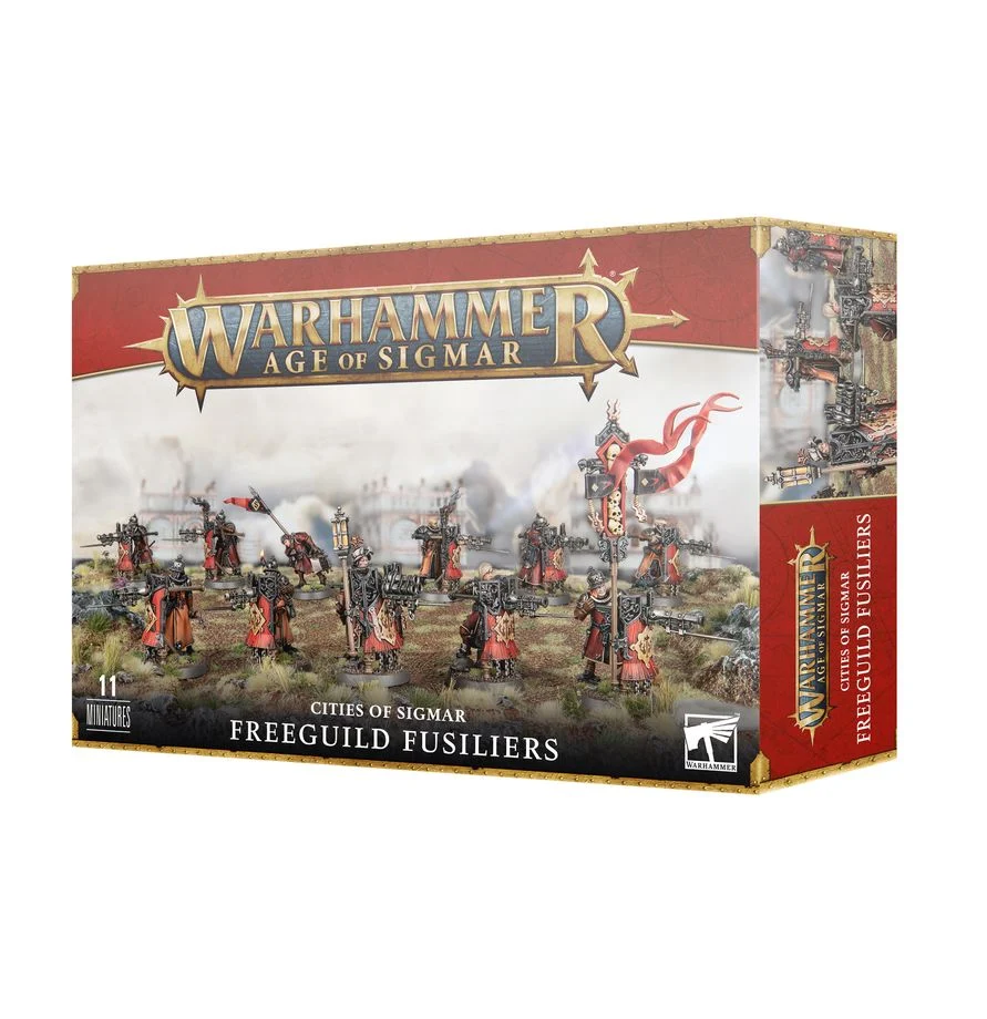 Warhammer Age Of Sigmar - Cities Of Sigmar - Freeguild Fusiliers - Freeguild Fusiliers - Gratis frakt v:3964369