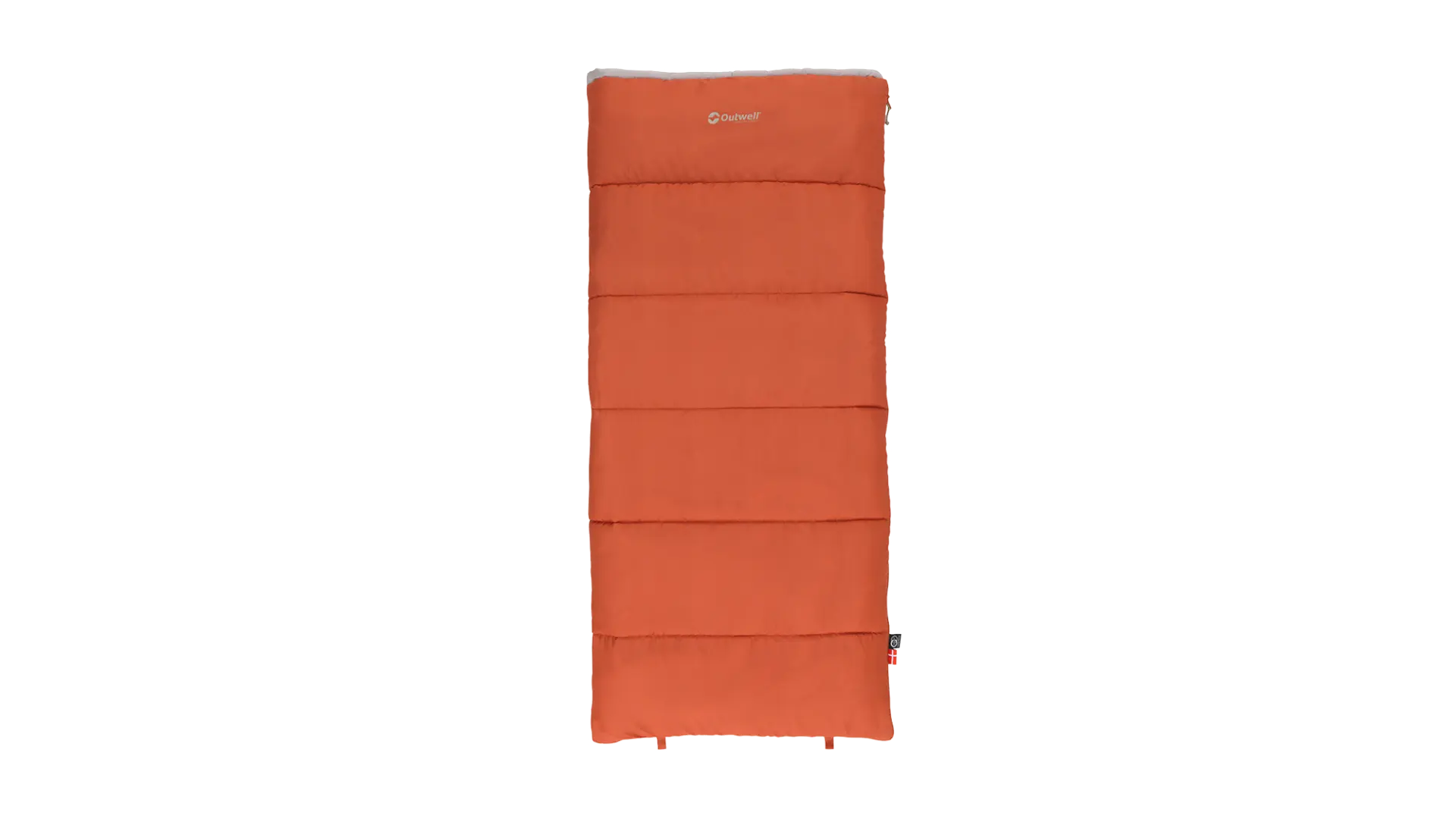 Outwell - Champ Kids Sovepose – Komfortabel 3-Sesongs Sovepose for Barn - Burnt Red v:8015451