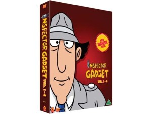 Inspector Gadget: Volume 1-4 (4-disc) Dansk Tale v:5329539