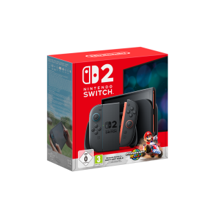 Nintendo Switch 2 + Mario Kart World bundle (Download code) – Nintendo Switch 2 – Black – Engelsk – Code in a Box – Gratis frakt v:2191441